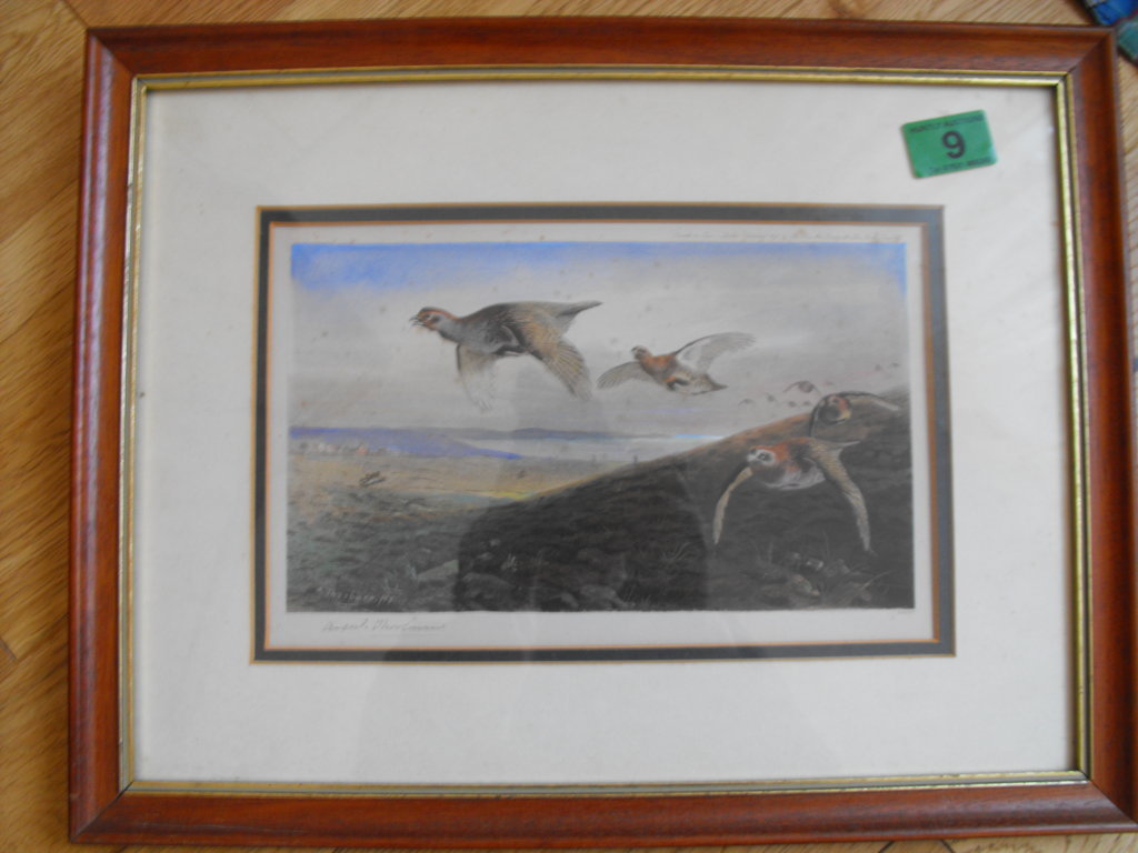 Antique Framed and signed Archibald Thorburn Print published by The Fine Art Society 1896. - Image 6 of 6