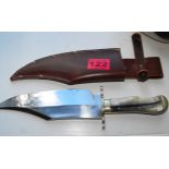 R&R Middleton Sheffield Bowie Knife 12 3/4" overall with 7 3/4" blade.