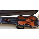 Gaurneri Violin Copy 1742 Model - 23" overall with a 14" back.