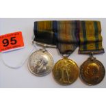 WW1 Pair and Territorial Medal to Highland Cycling Batallion.