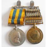 Pair of Korean War Medals to the Navy.