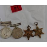 South East Asia 1945-46 and WW2 Medals to : 1474890. PTE. C.MITCHELL. SEAFORTH.