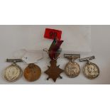 World War 1 Trio - Long Service and Meritorious Service Medal to the R.M.L.I.