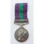 GSM Medal with Malaya Bar to: 3515315 L.A.C. J.M.SCOTT. R.A.F.