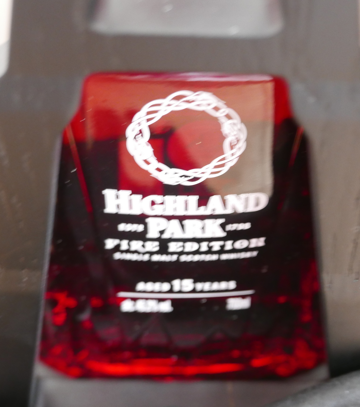 Boxed Bottle of Highland Park Fire Edition Single Malt Whisky. - Image 2 of 3