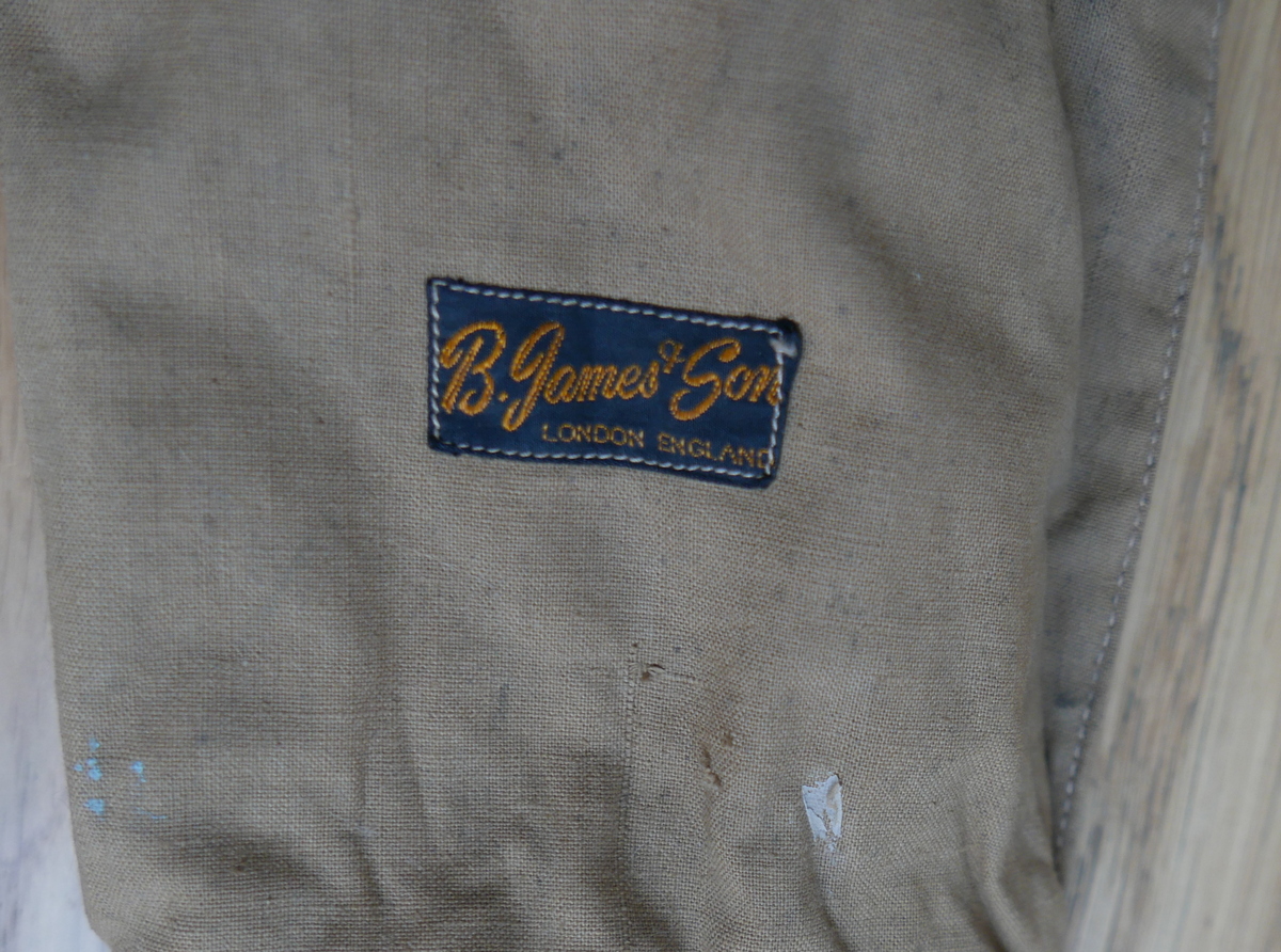 Vintage B James&Son London 3 piece rod in original bag. - Image 3 of 8