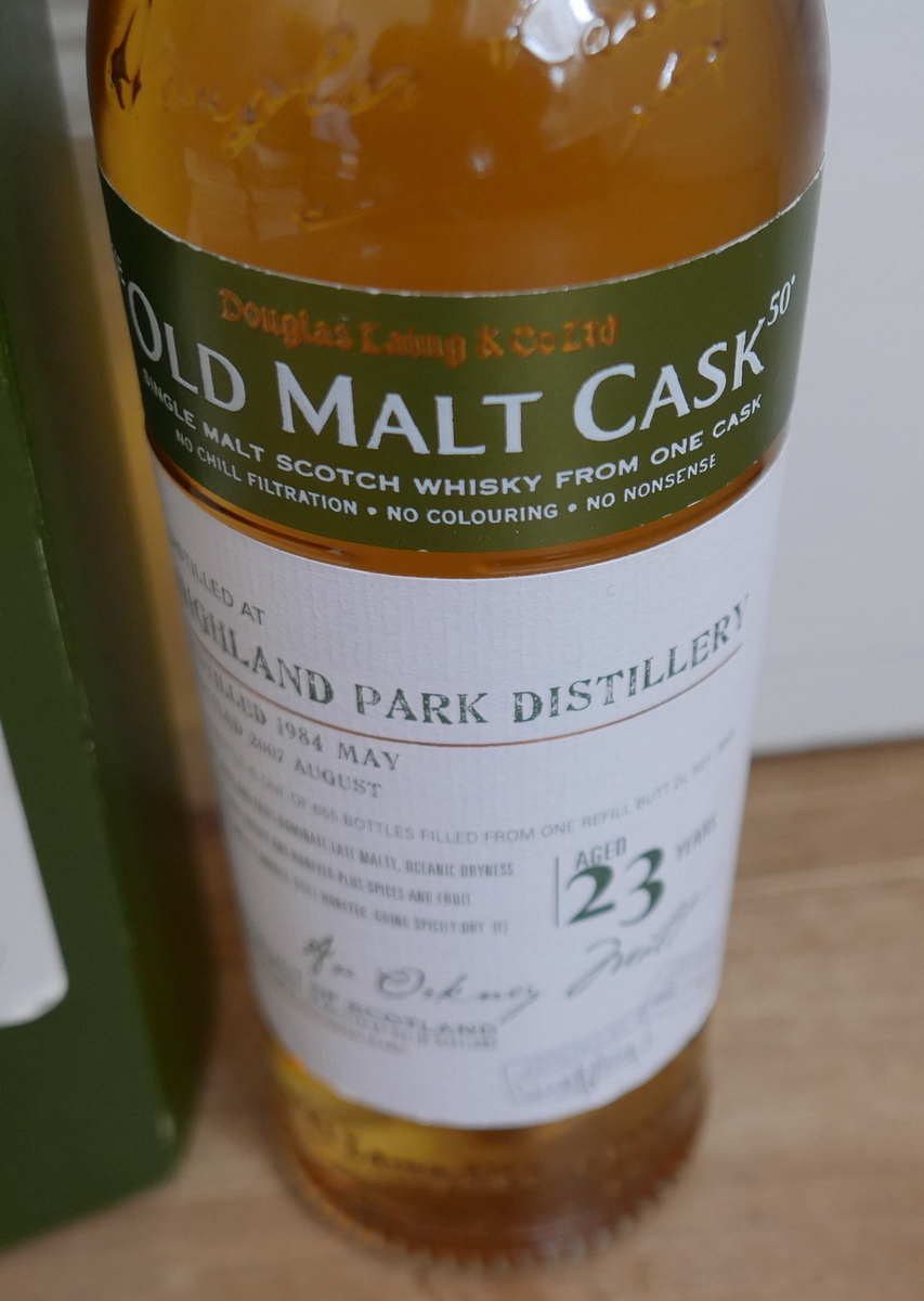 Boxed Bottle of Highland Park distilled 1984 - 23 year old Whisky. - Image 2 of 4