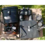 Lot of 3 Pair of Binoculars to include Chinon etc.