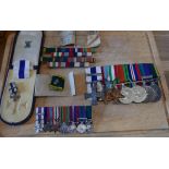 WW2 Military Cross (1945) and Bar Group of 7 to a Lt Col William Alexander Hare - Royal Engineers.