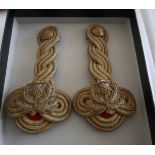 Pair of Scottish Military Epaulettes - 6" long.