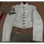 Colour Serjeant A Gordon Gordon Highlander White Military Jacket - 21" long.