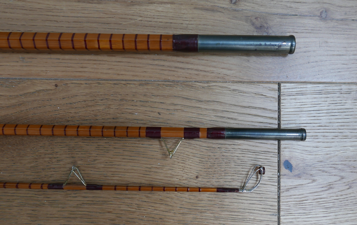 Vintage B James&Son London 3 piece rod in original bag. - Image 7 of 8