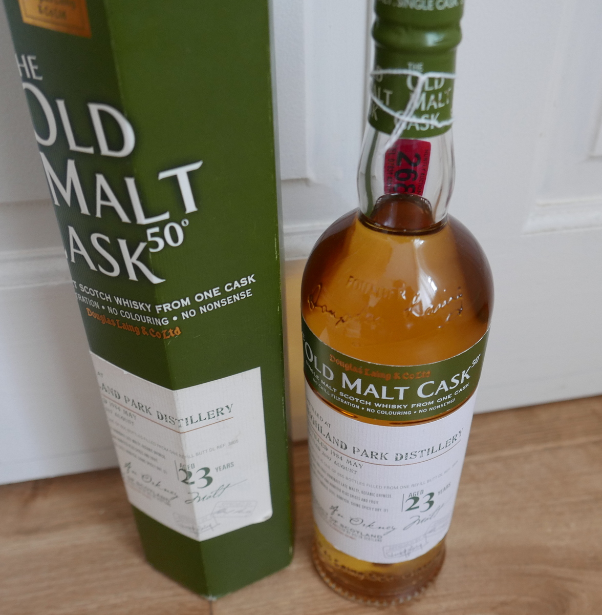 Boxed Bottle of Highland Park distilled 1984 - 23 year old Whisky. - Image 4 of 4