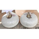 Pair of Antique Curling Stones.