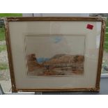 F G Reynolds 1839-1877 Watercolour of Capel Curig. North Wales - actual watercolour 15" x 11".