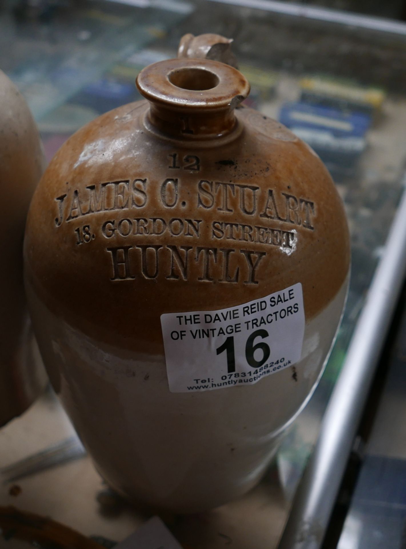 C Stuart, Huntly - Stoneware Pig.