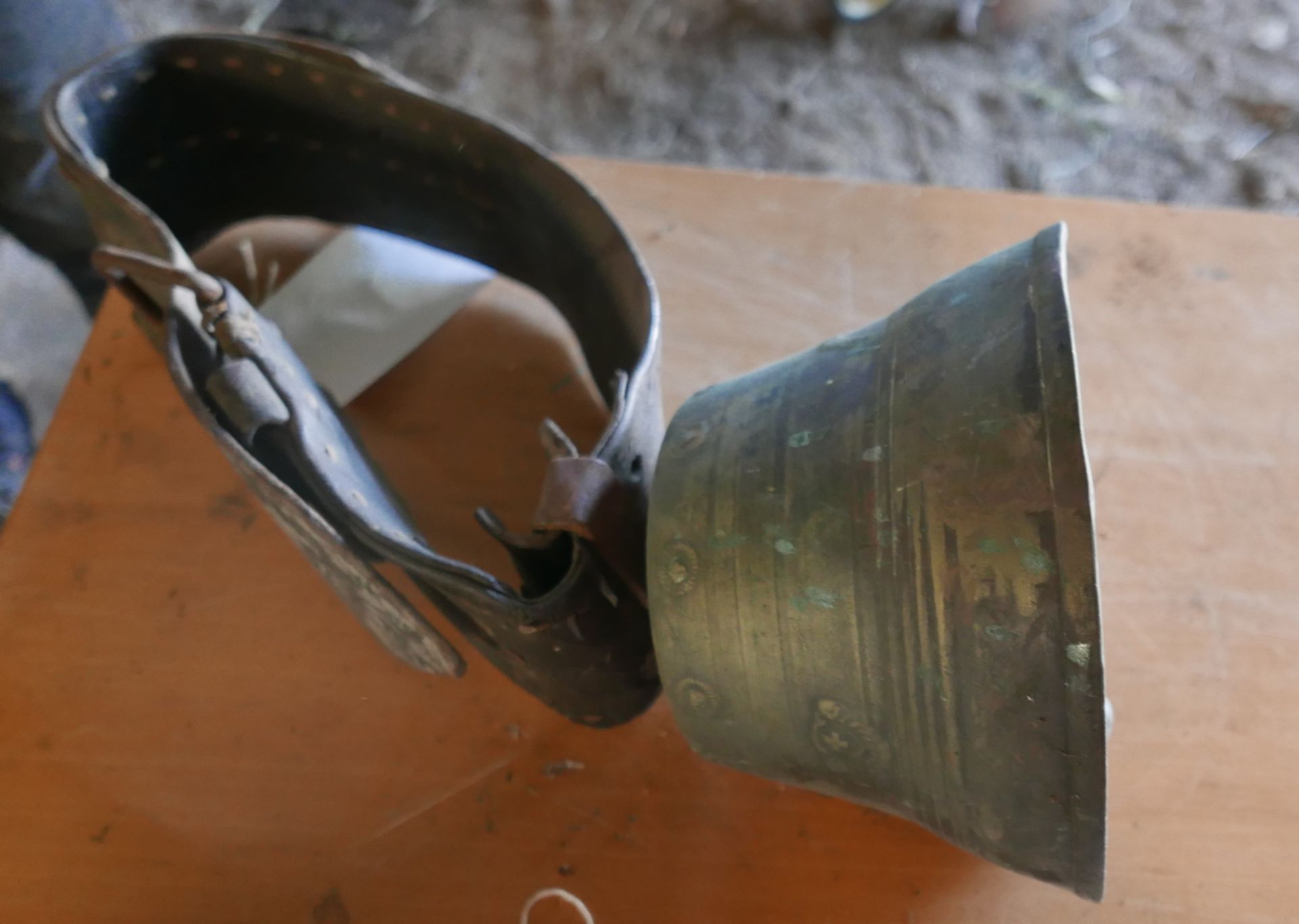 Large Antique Swiss Cow Bell. - Image 2 of 2