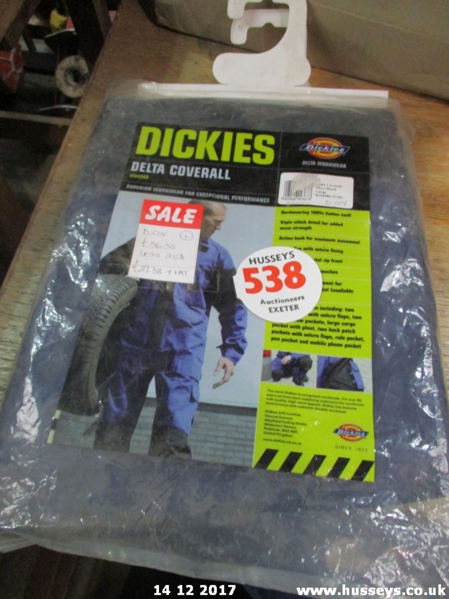 DICKIES OVERALL LARGE