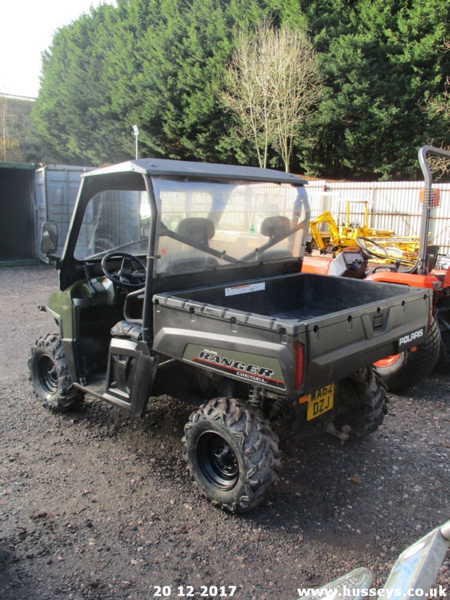 POLARIS DIESEL RANGER WA62DZJ STARTS, DRIVES, V5 & KEY - Image 4 of 4