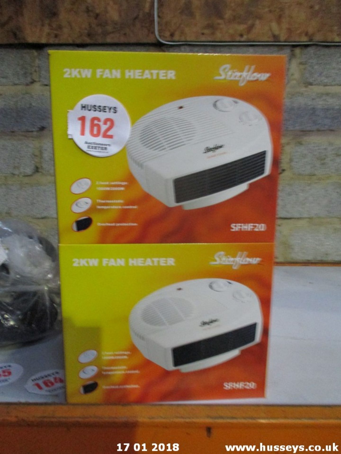 6 FAN HEATERS