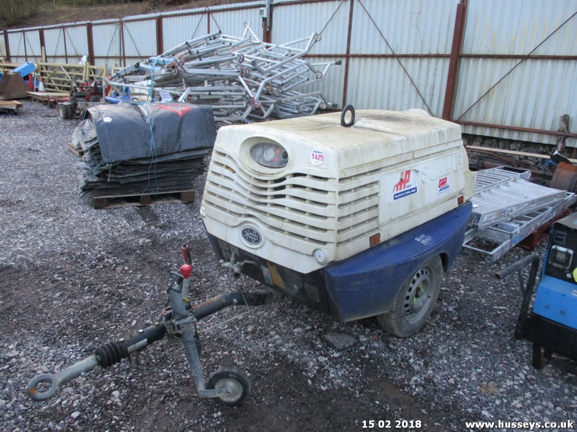 SULLAIR VH7M AIR COMPRESSOR TWIN TOOL (2013) (341HRS) 3173112 - Image 2 of 2