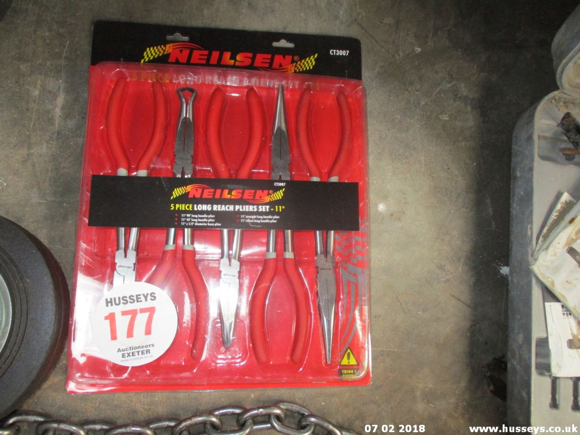 LONG REACH PLIER SET