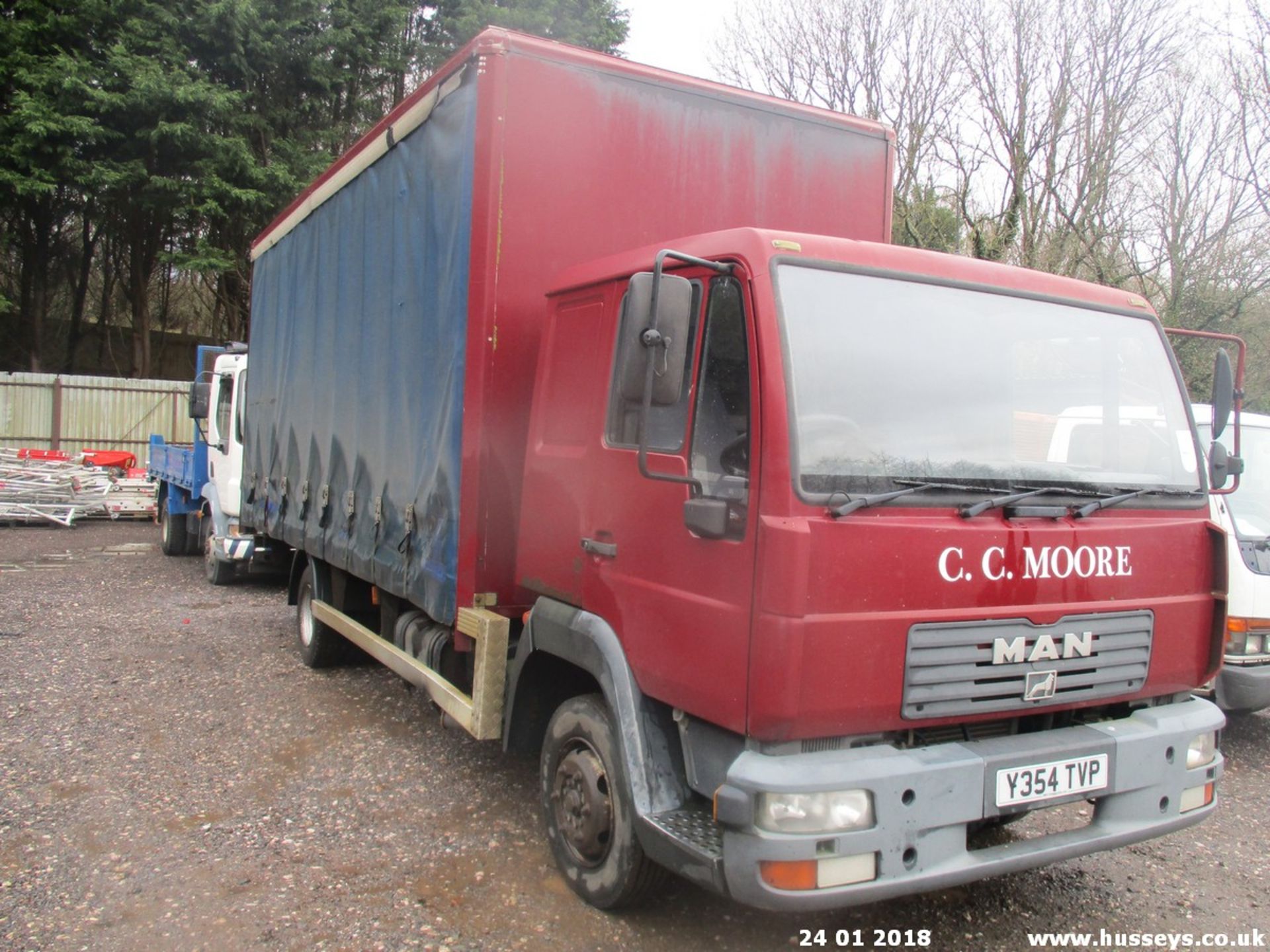 MAN CURTAINSIDE 7.5 TON LORRY,MOT MAY 2018,514000KM, 2 OWNERS, Y354 TVP