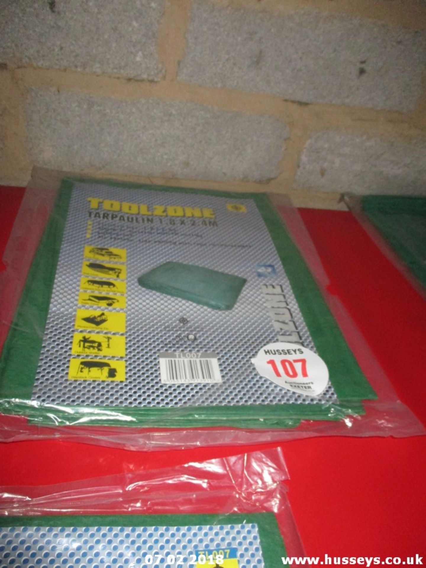 6X9 TARPAULIN (NEW & UNUSED)