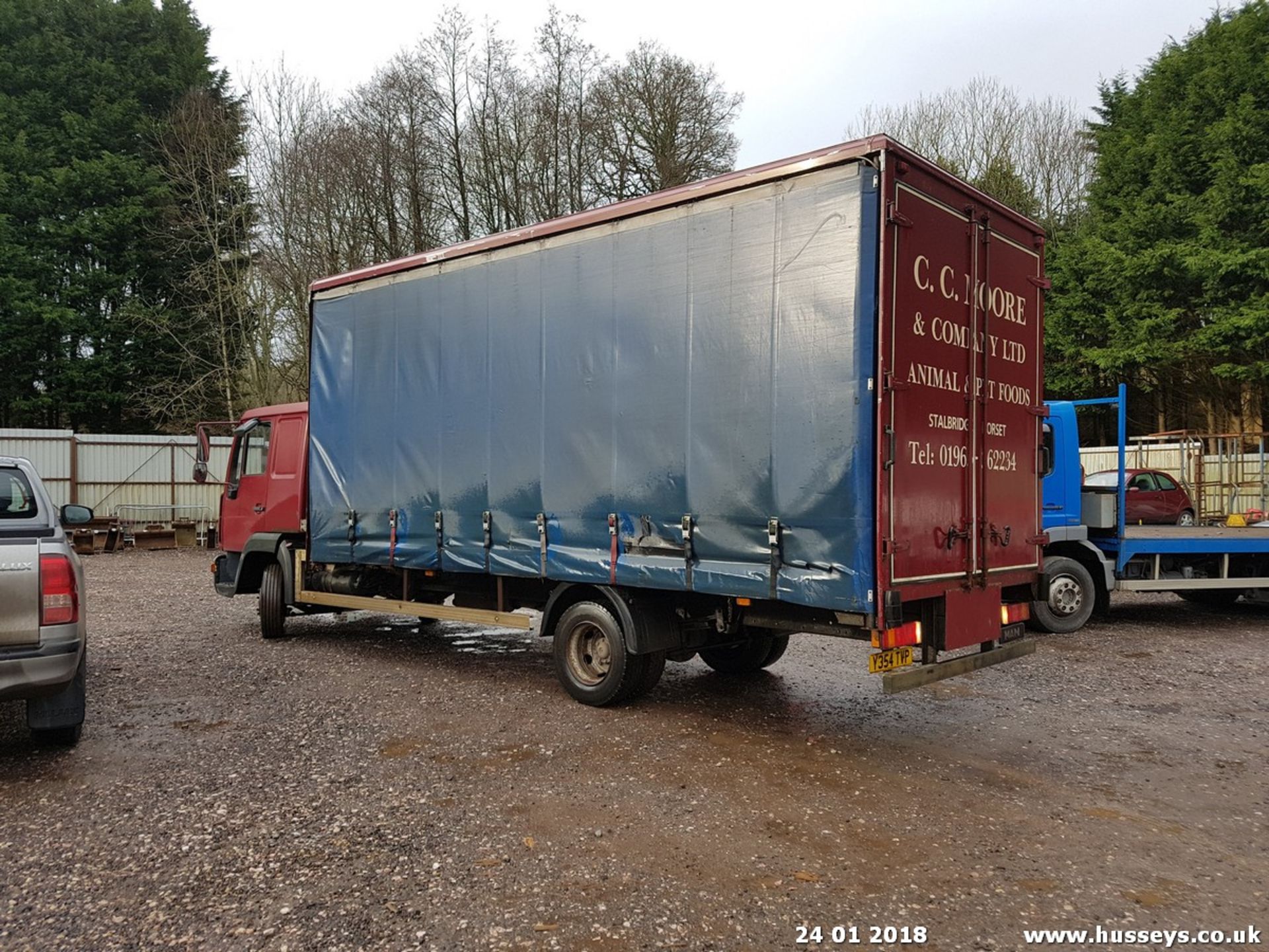 MAN CURTAINSIDE 7.5 TON LORRY,MOT MAY 2018,514000KM, 2 OWNERS, Y354 TVP - Image 3 of 7