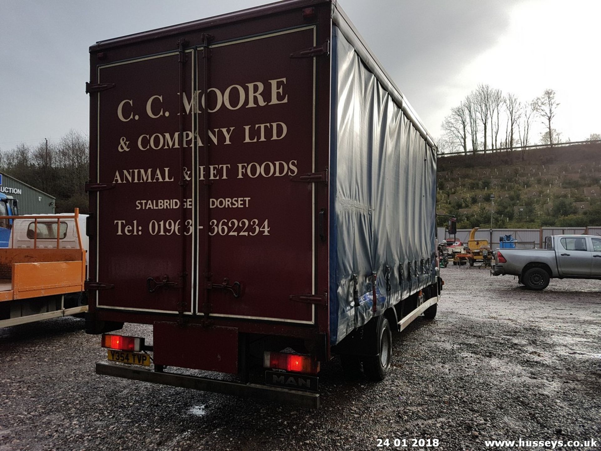 MAN CURTAINSIDE 7.5 TON LORRY,MOT MAY 2018,514000KM, 2 OWNERS, Y354 TVP - Image 5 of 7