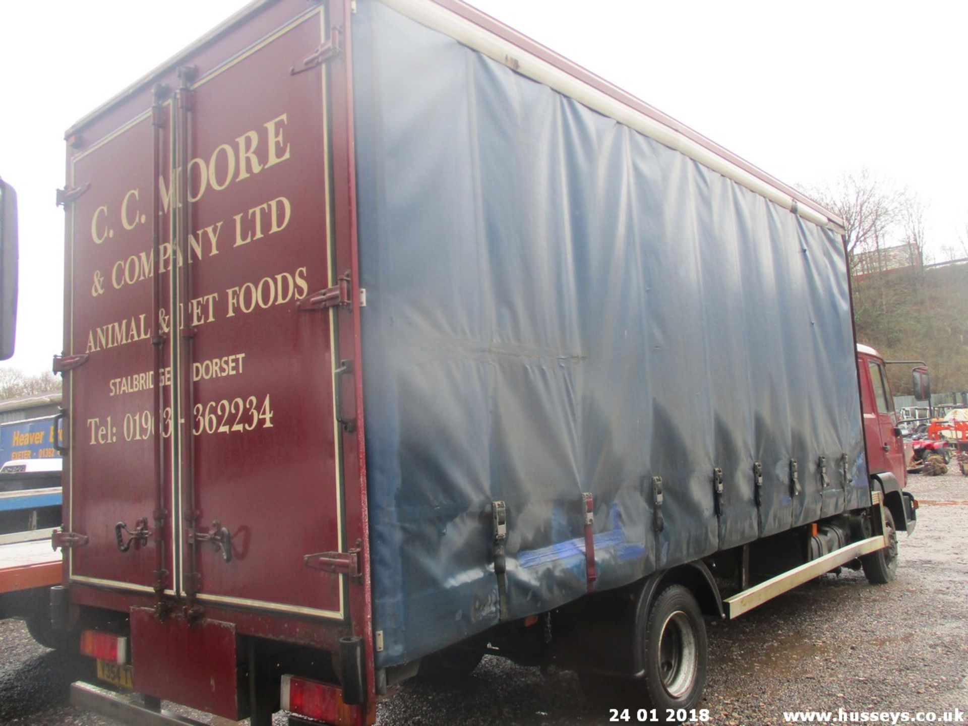 MAN CURTAINSIDE 7.5 TON LORRY,MOT MAY 2018,514000KM, 2 OWNERS, Y354 TVP - Image 2 of 7