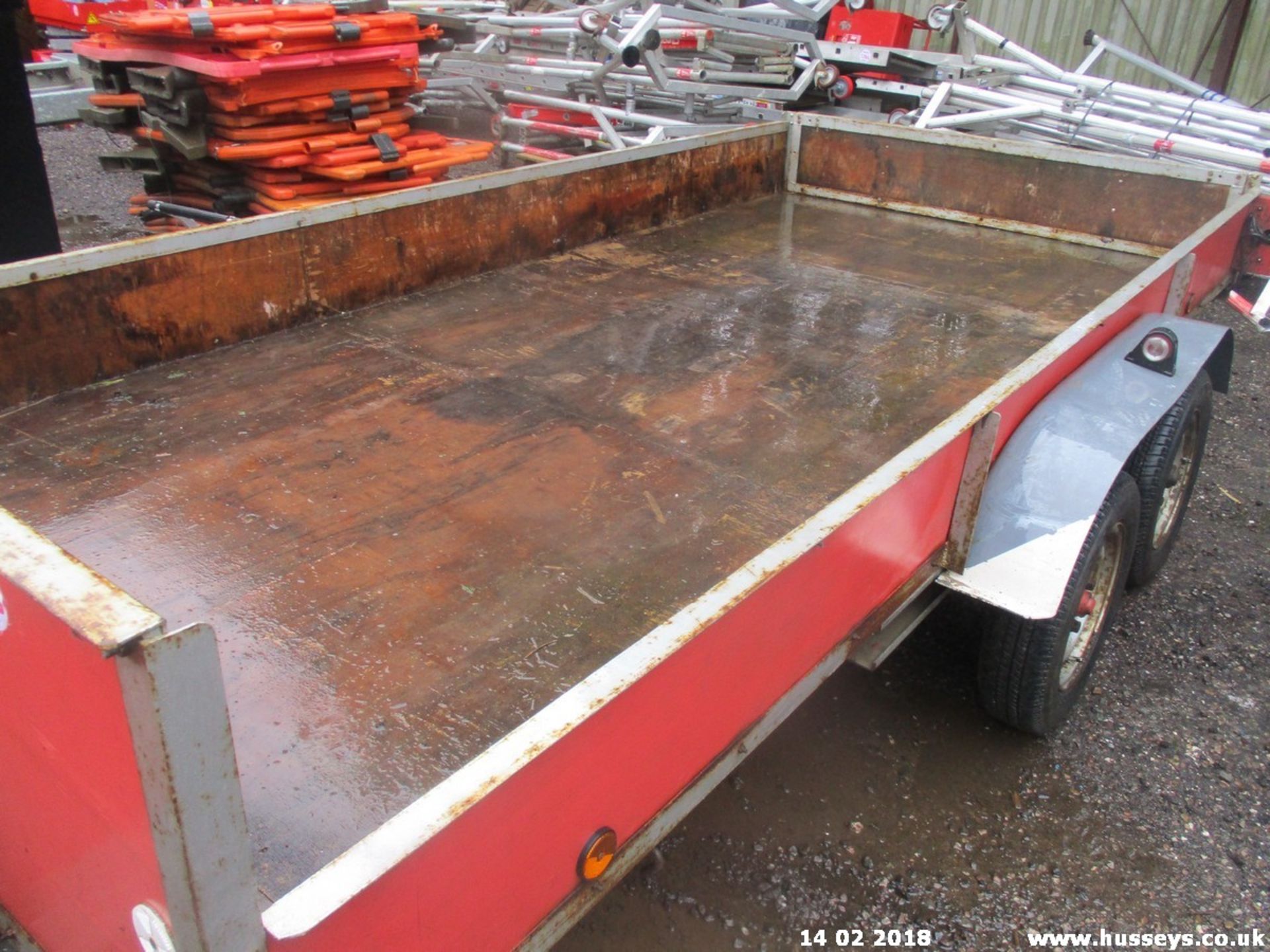 12'6''X6' TWIN AXLE TRAILER - Image 3 of 5