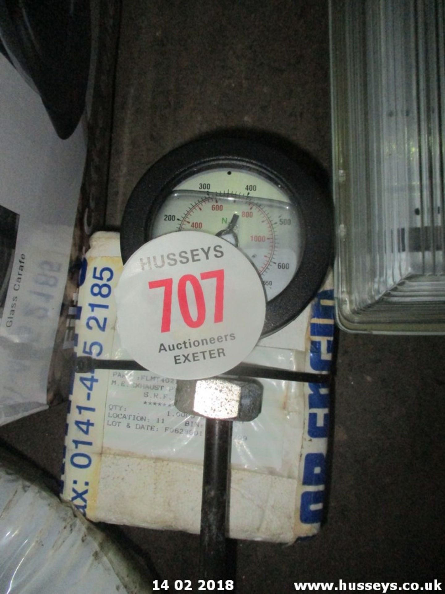 EXHAUST PYROMETER GAUGE