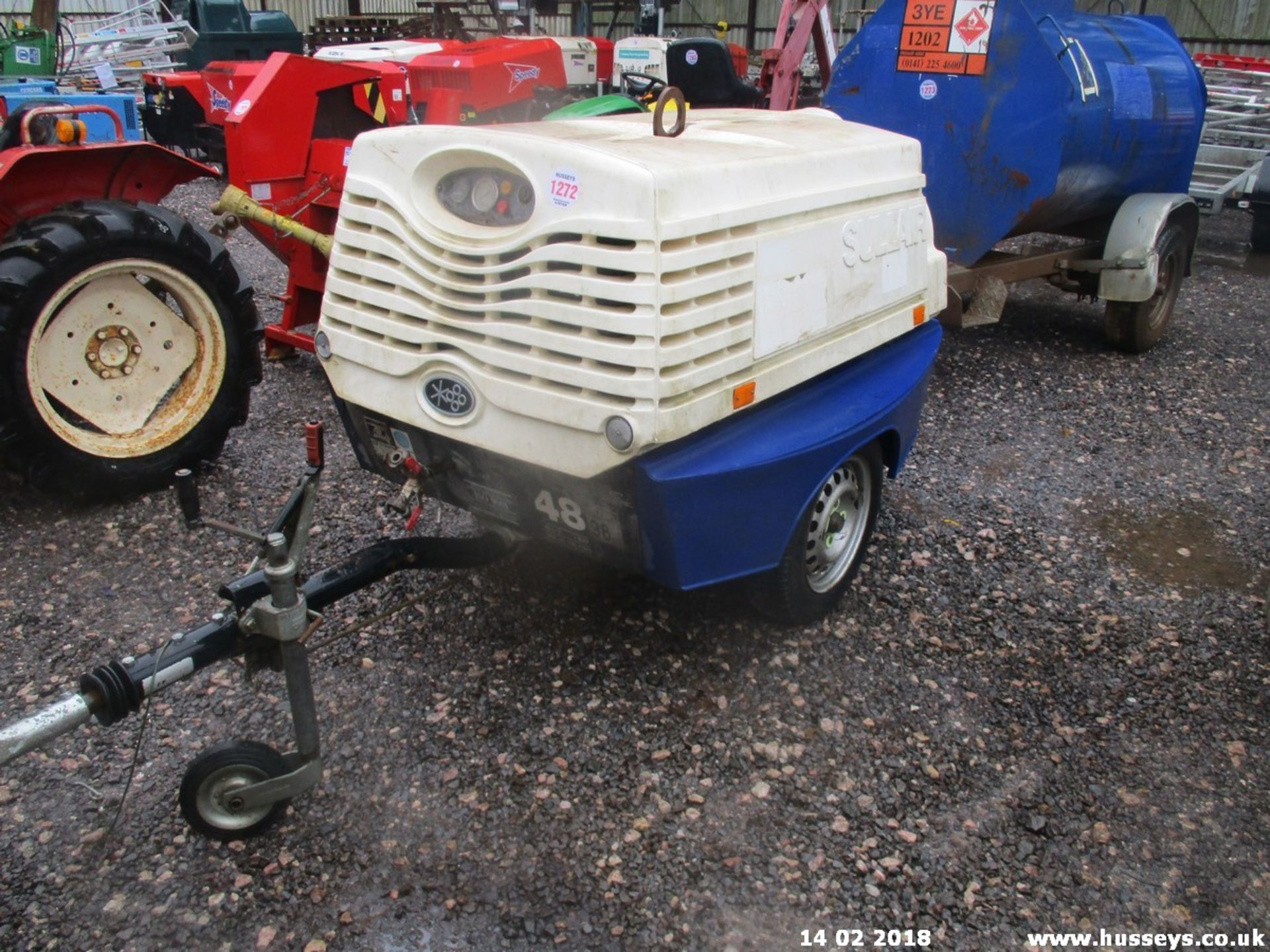 SULLAIR VH7M AIR COMPRESSOR (2011) 489 HRS - Image 2 of 3