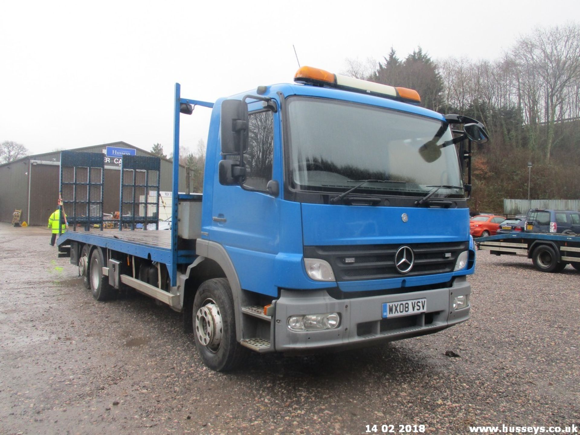 MERCEDES PLANT LORRY 21TONS REG:WX08VSV - Image 6 of 8