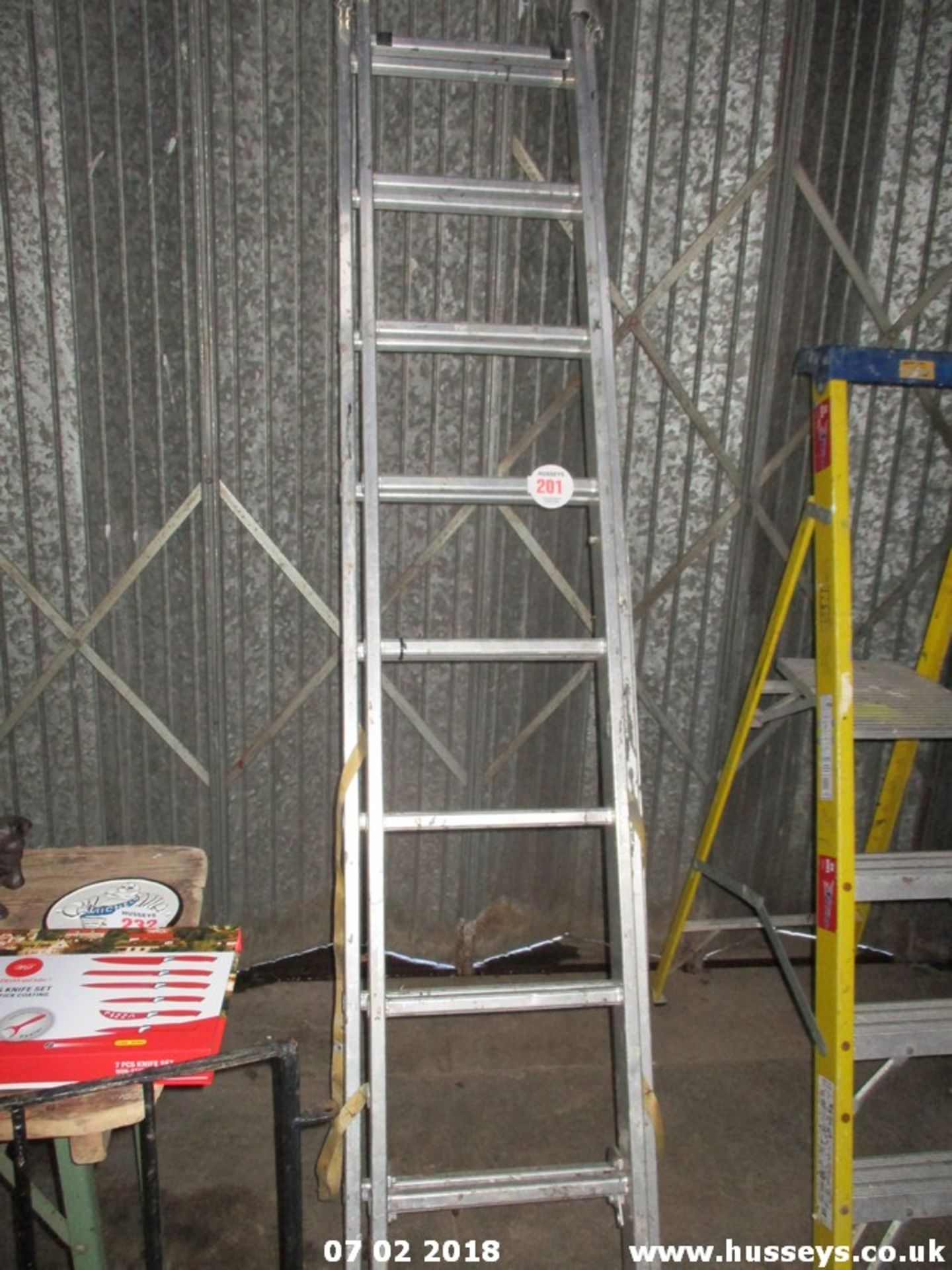 EXTENDING LADDER