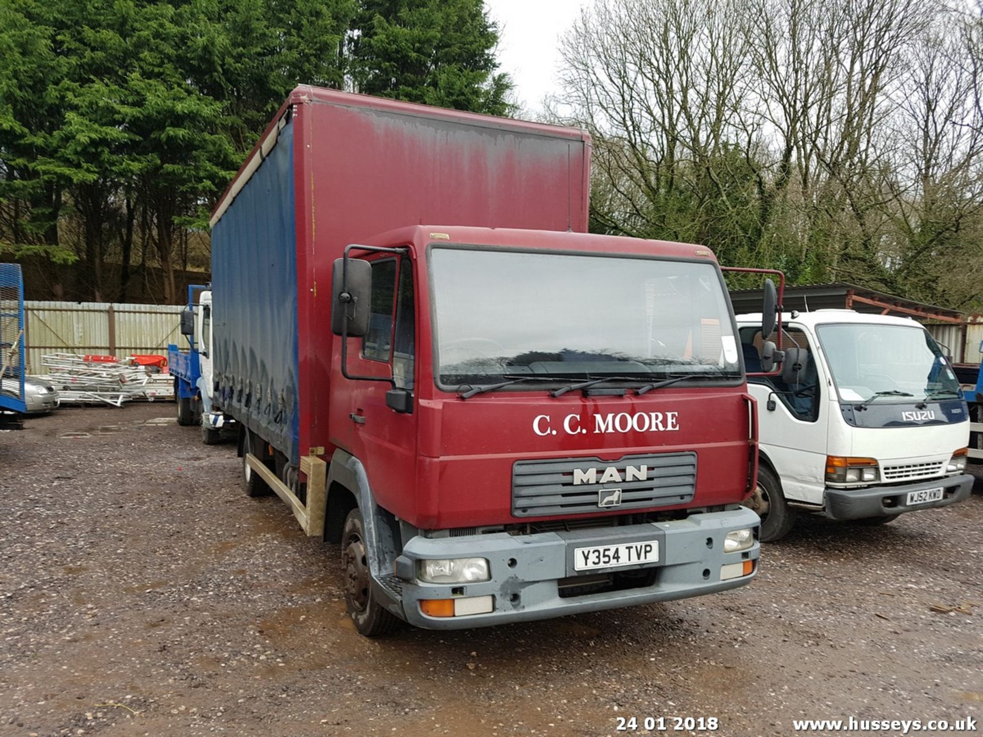 MAN CURTAINSIDE 7.5 TON LORRY,MOT MAY 2018,514000KM, 2 OWNERS, Y354 TVP - Image 7 of 7