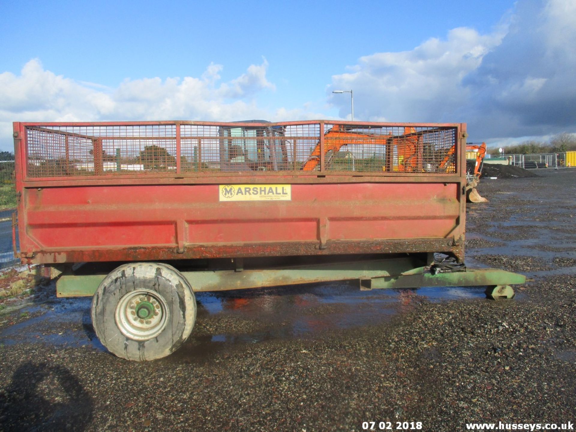 MARSHALL TIPPING TRAILER