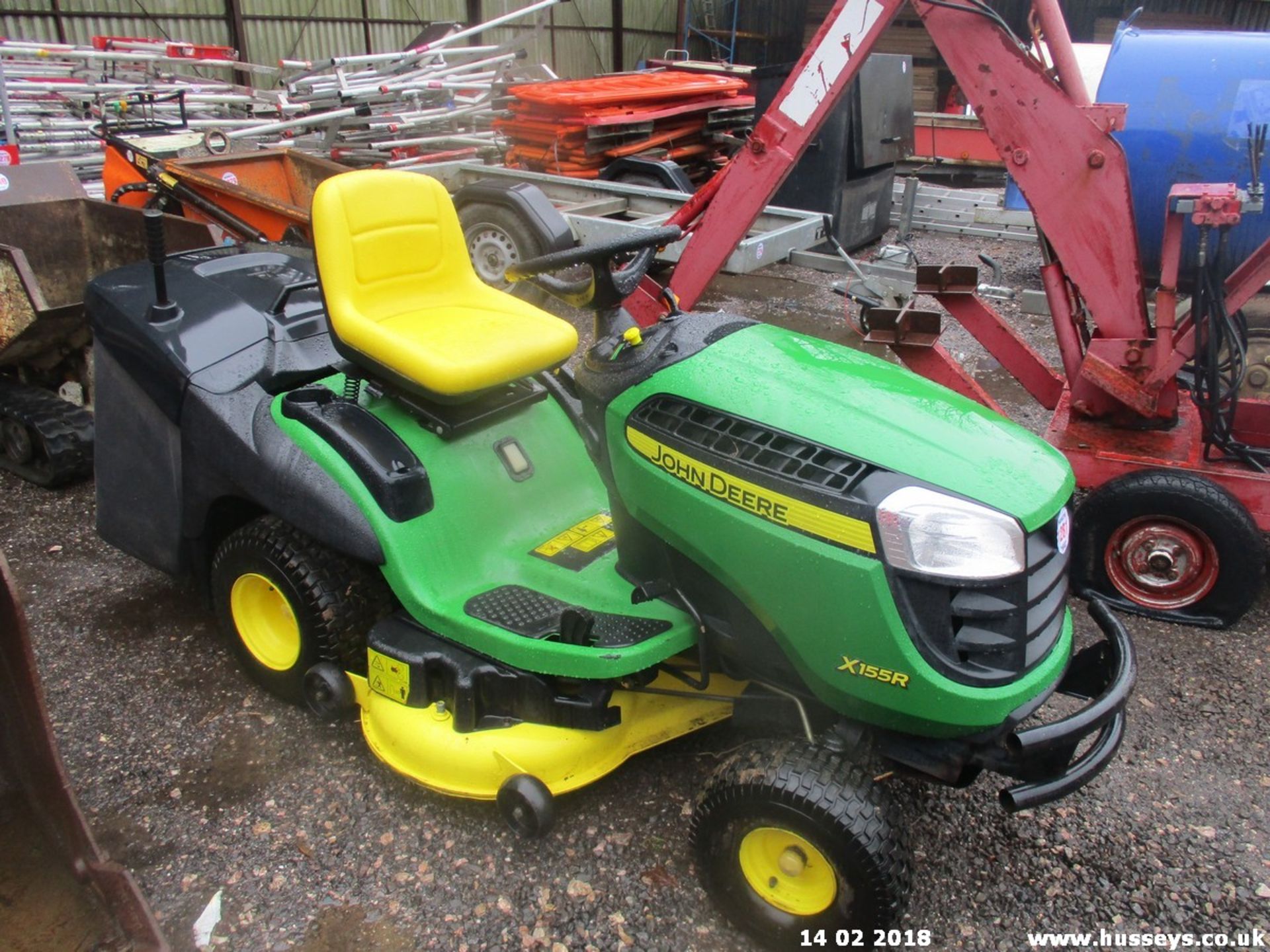 JOHN DEERE X155RY MOWER (KEY) - Image 2 of 2