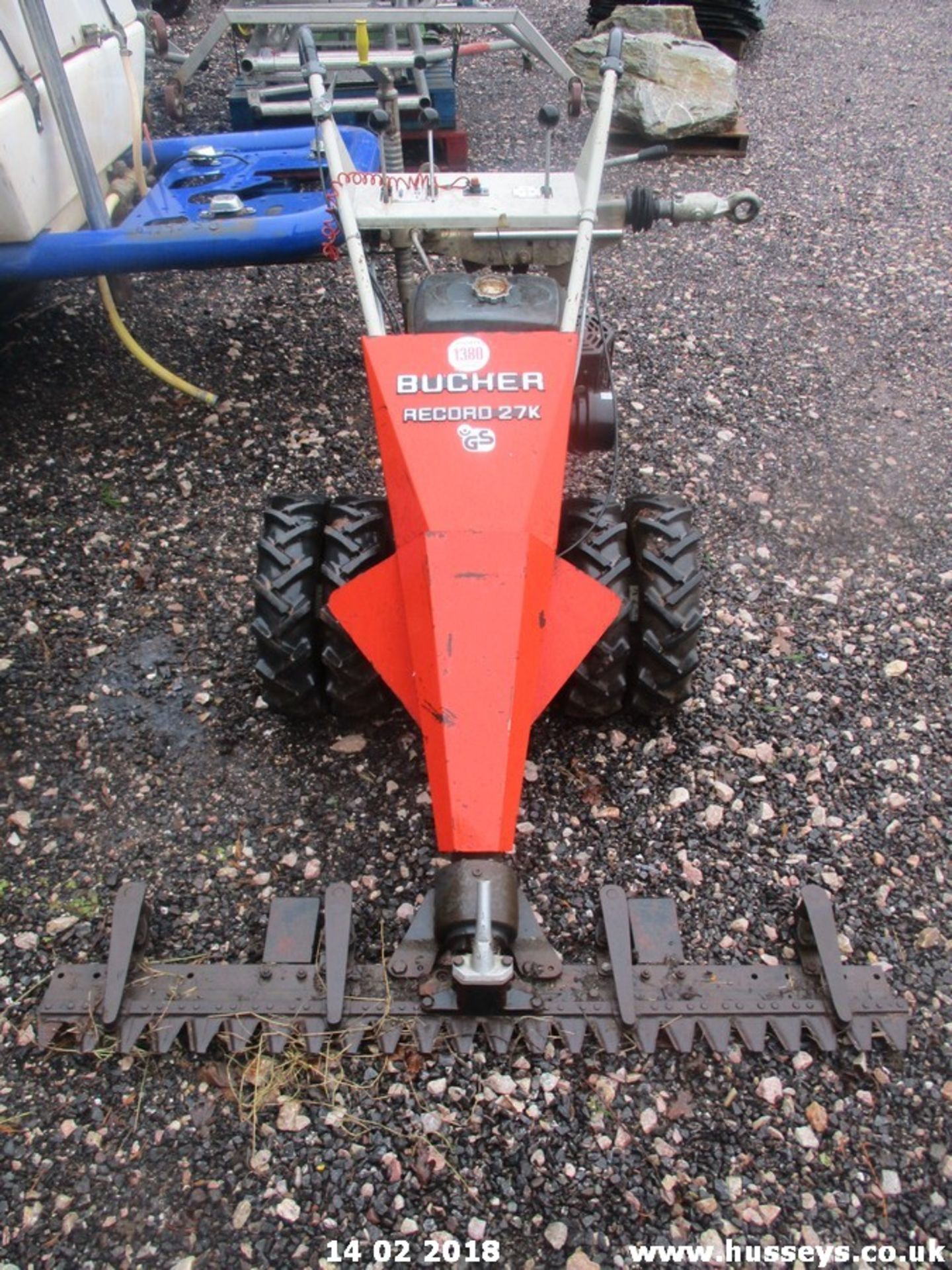 BUCHER RECORD 27 FINGER MOWER