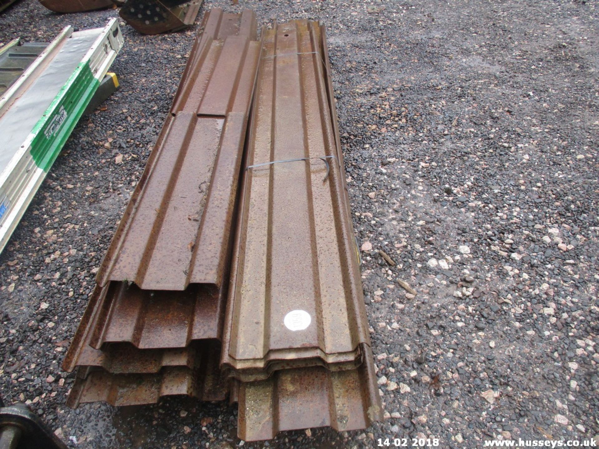 16 STEEL TRENCH PLATES - Image 2 of 2