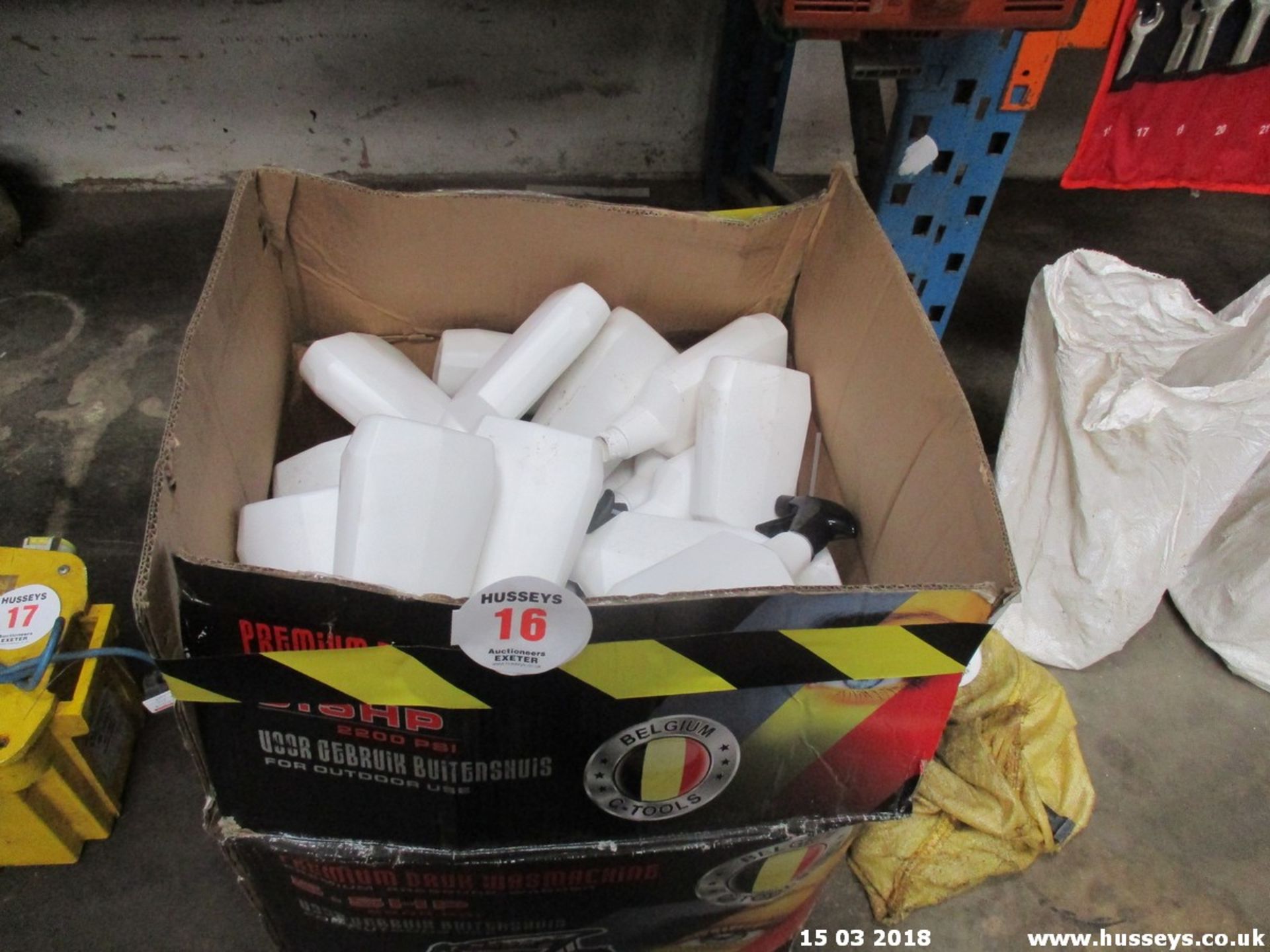 BOX OF SPRAYERS