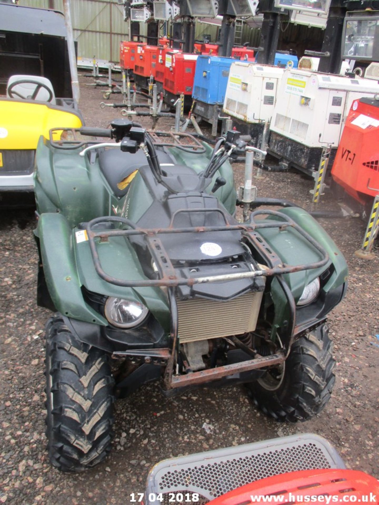 YAMAHA GRIZZLY 550FI QUAD WA11HNX RUNS, DRIVES V5