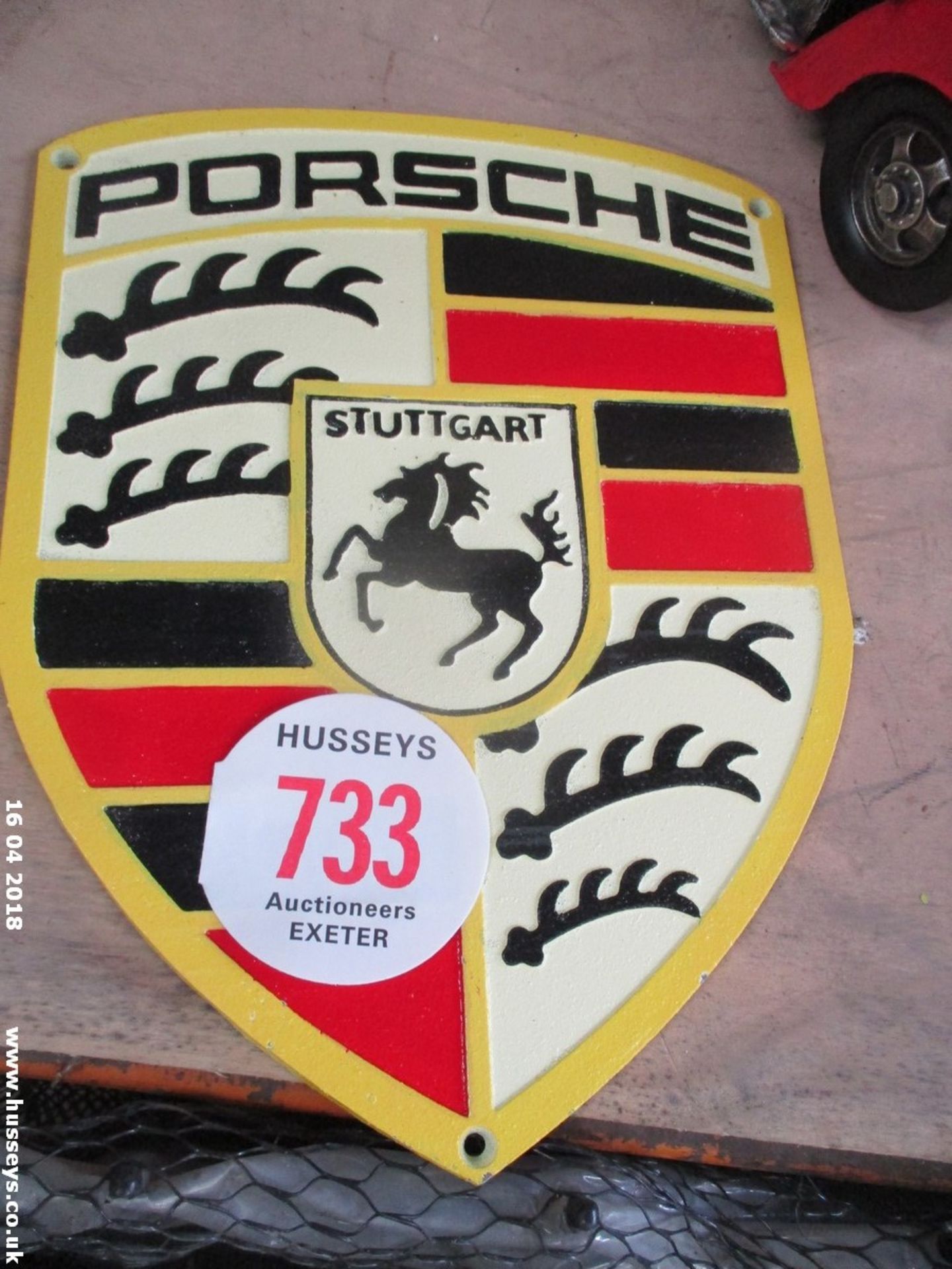 PORSCHE SIGN