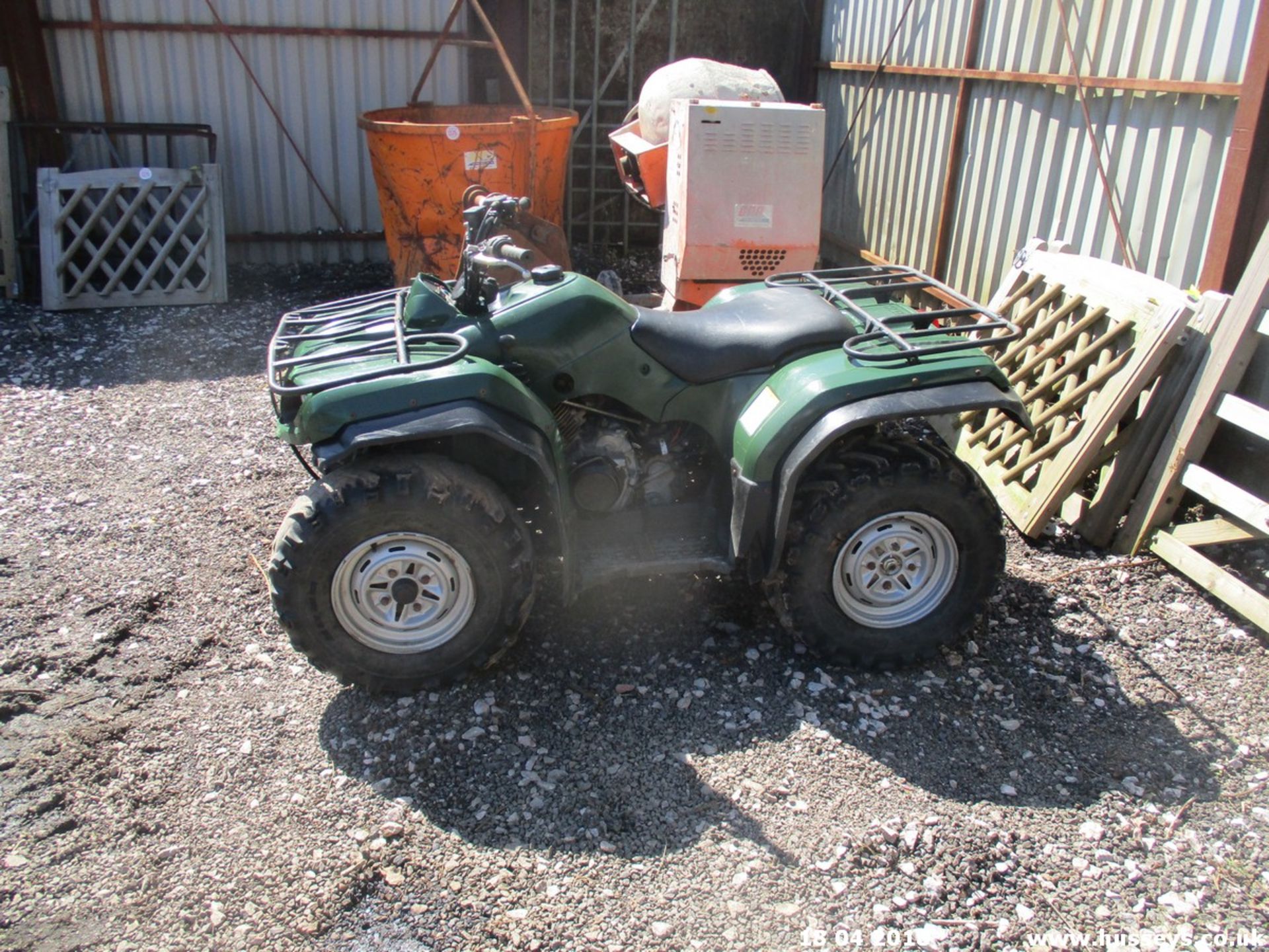 YAMAHA GRIZZLY 350 QUAD 08 5172 MILES - Image 2 of 4