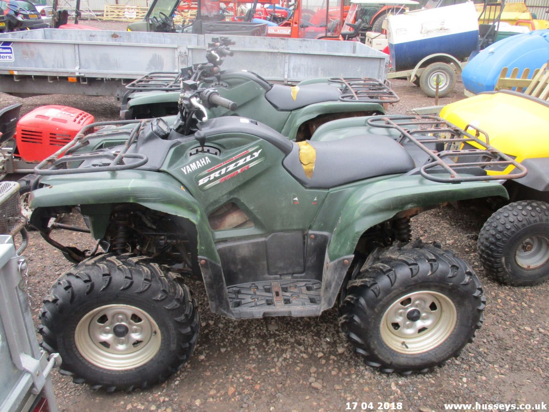 YAMAHA GRIZZLY 550FI QUAD WA11HNX RUNS, DRIVES V5 - Image 2 of 2