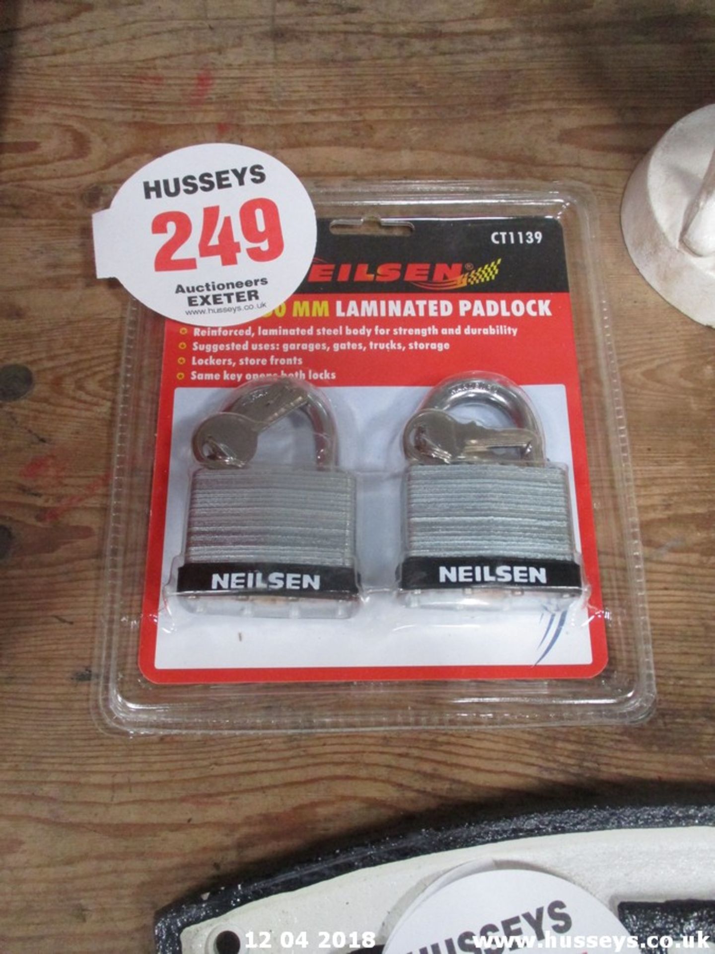 2 PADLOCKS