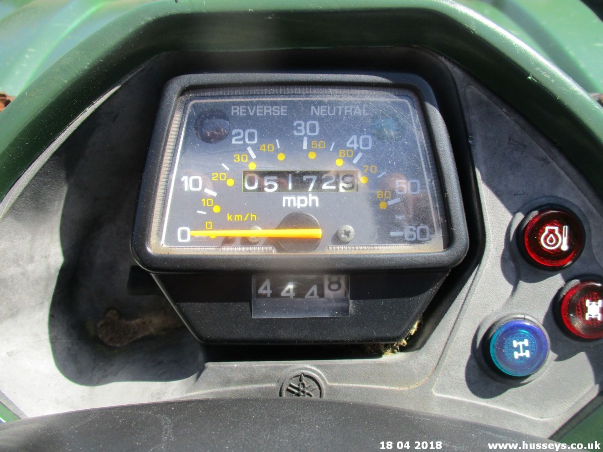 YAMAHA GRIZZLY 350 QUAD 08 5172 MILES - Image 4 of 4