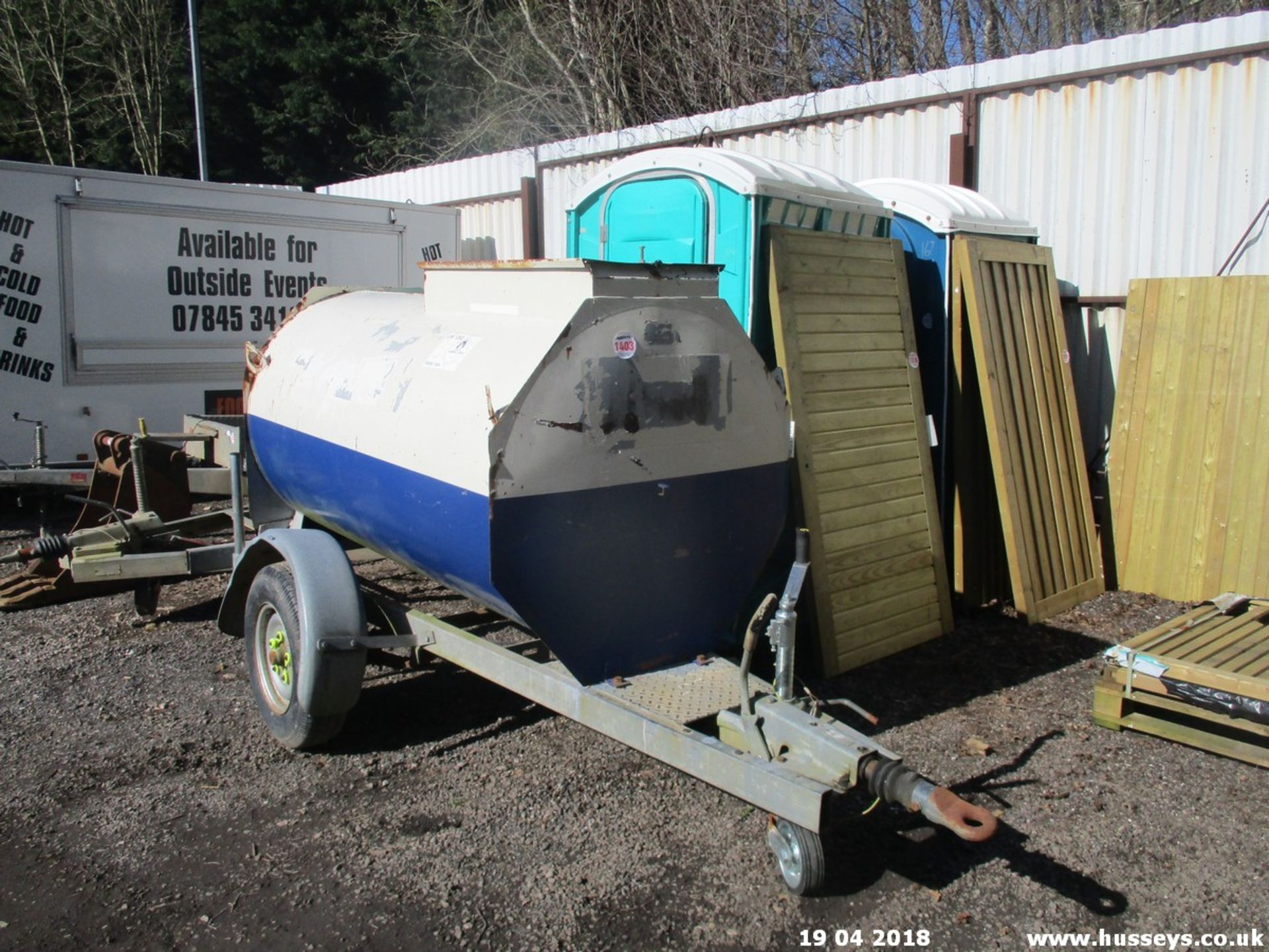 MAINWAY 1000L FUEL BOWSER 217477 - Image 2 of 2