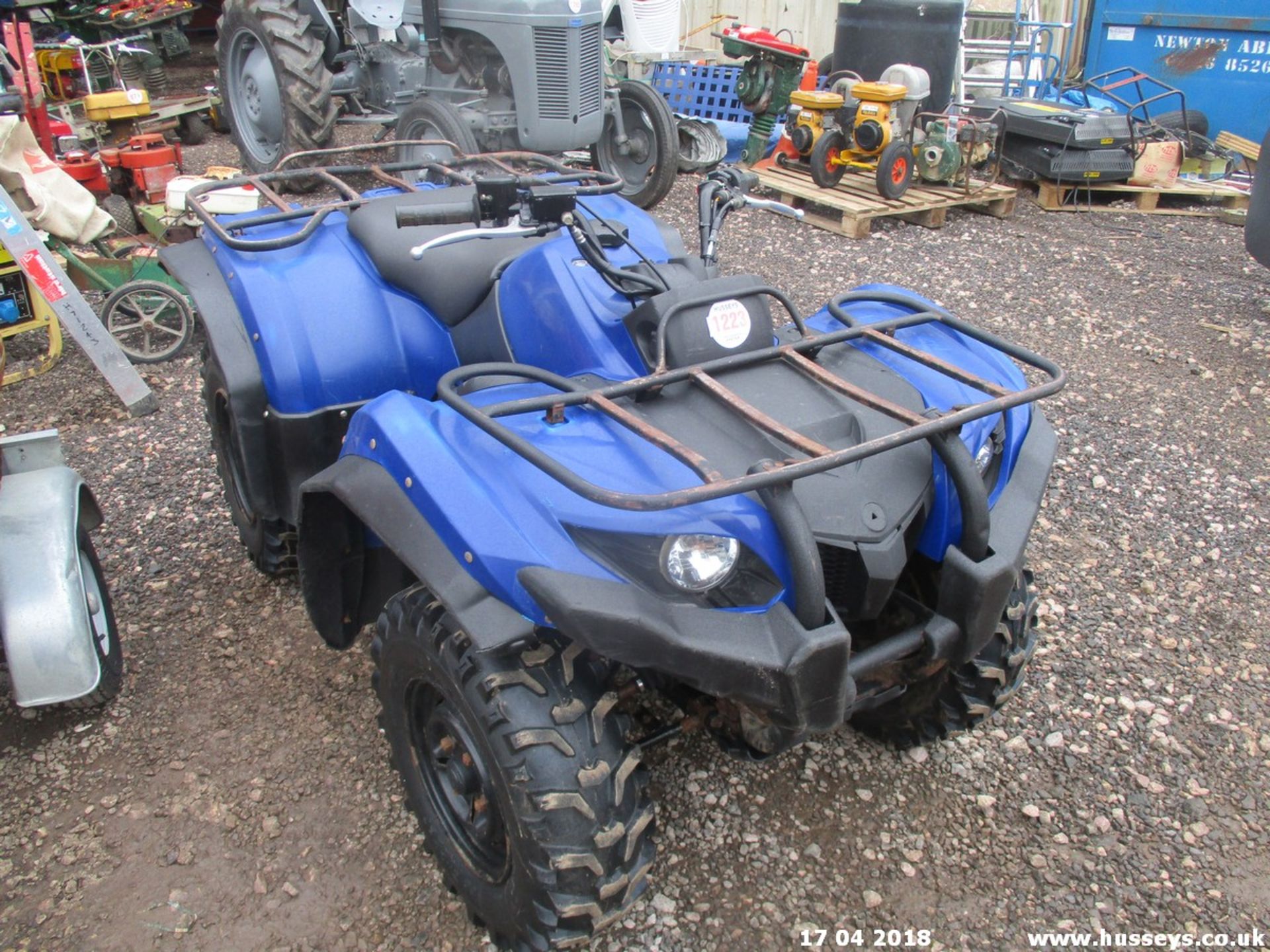 YAMAHA QUAD WA12HPF, RUNS, DRIVES, KEY &V5